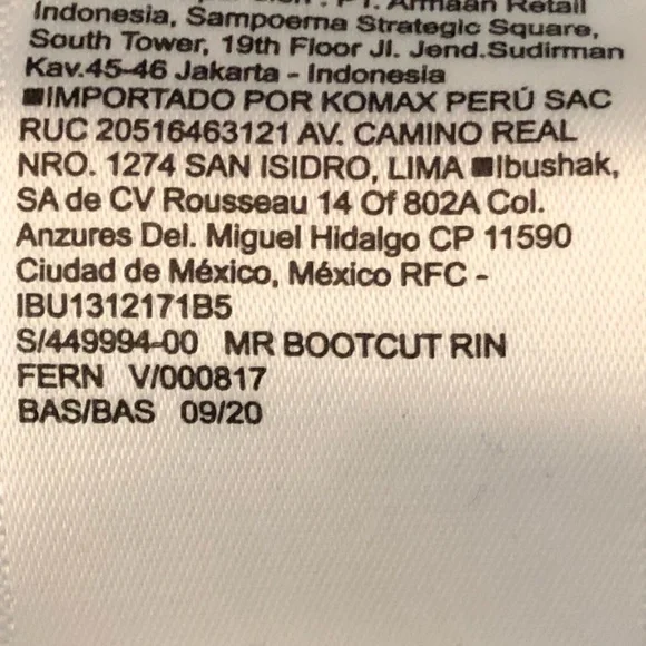 Old navy kicker boot cut mid rise jeans size 4 Long - Picture 14 of 14